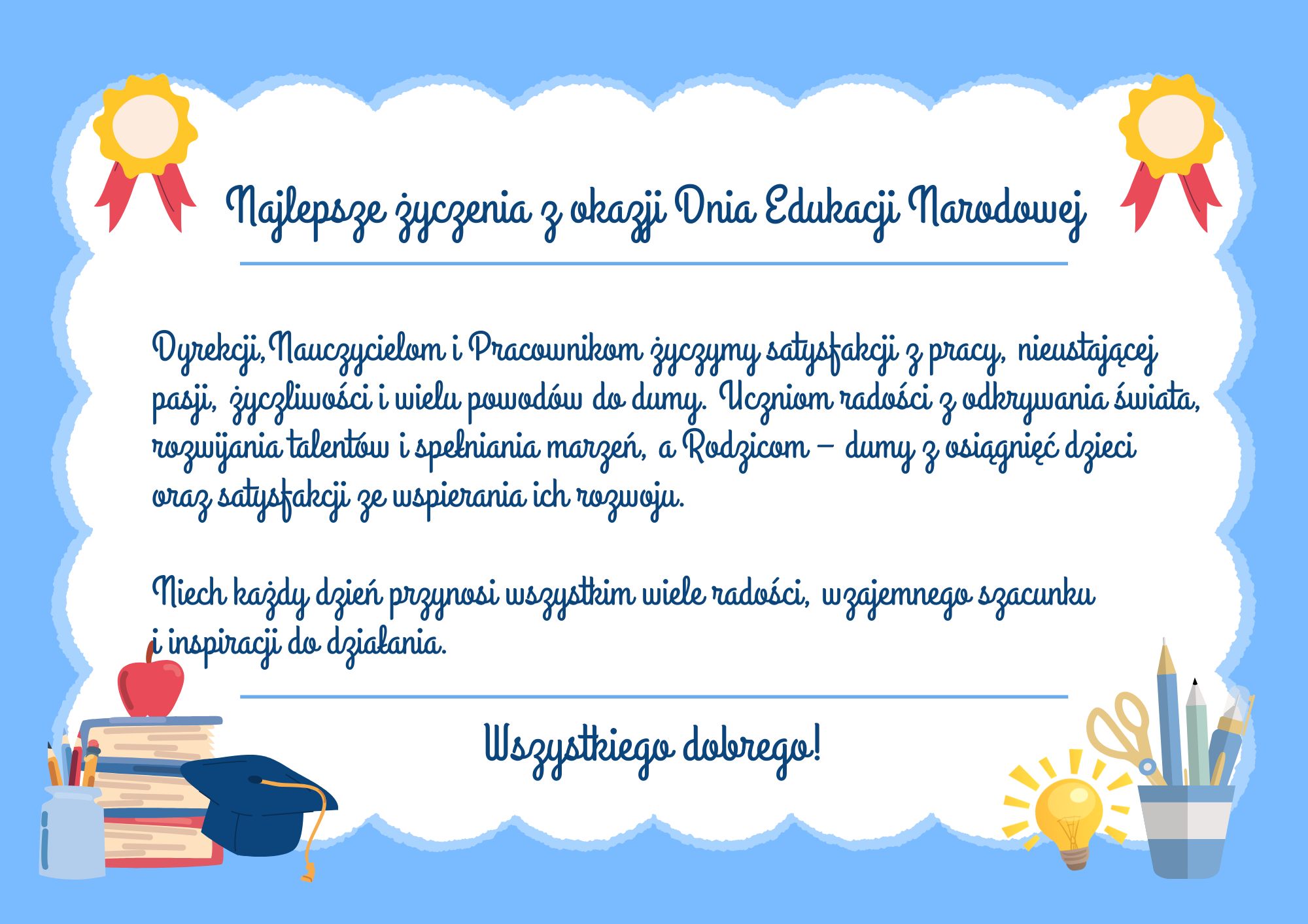 Miłego Dnia Edukacji Narodowej!
